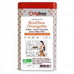 Rooïbos Bio Orangette - Boîte Métal 100 g